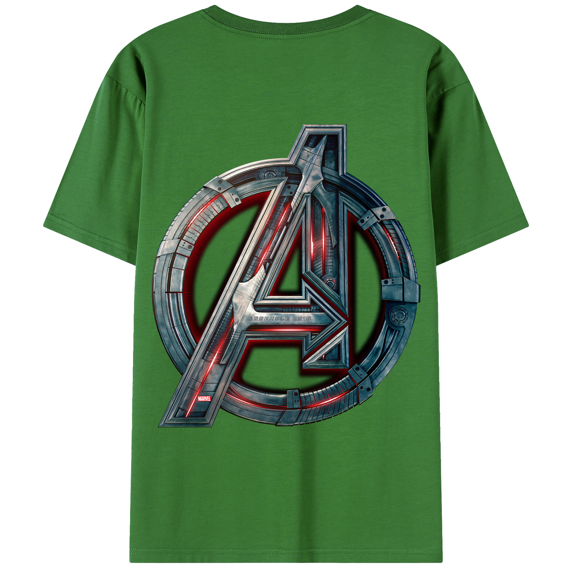（画像用） アベンジャーズ The Avengers レディース半袖Tシャツ(バックプリント)